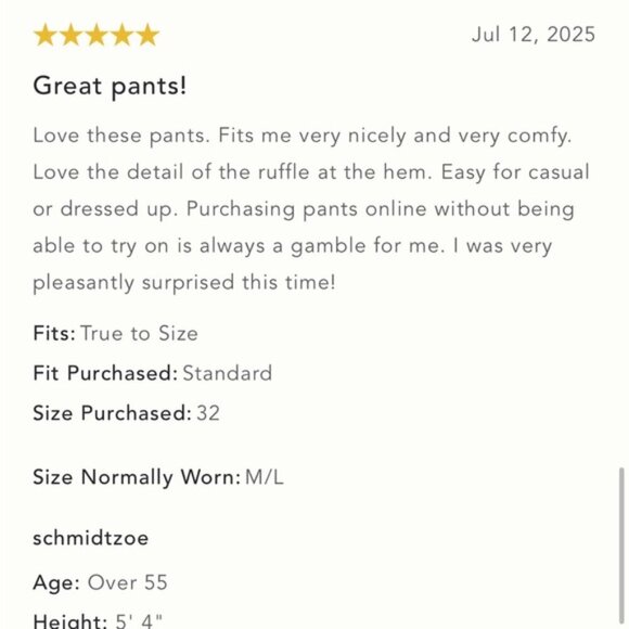 NWT Anthropologie The Colette Magic Fabric Ruffled Crop Wide-Leg Pants by Maeve - Picture 2 of 11